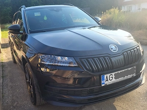 Skoda Karoq Sportline 2021 | 2.0 TDI DSG 4x4 | 2 Seturi Roți | Înmatriculată RO | Raport CarVertical - imagine 3