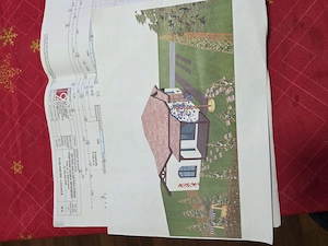 Vând teren cu proiect si autorizație de construcție - imagine 3