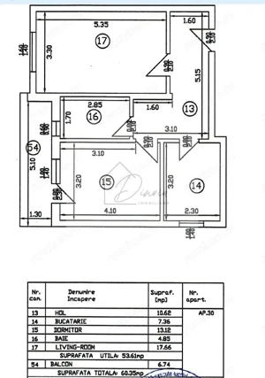 Apartament 2 camere Fundeni Dobroesti I loc parcare inclus I 60 mp - imagine 3