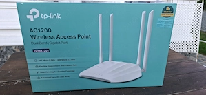 TP-LINK TL-WA1201 V3 - AC1200 Wireless Access Point Gigabit PoE - Wi-Fi 5 -Dual band- 4 antene WPA3