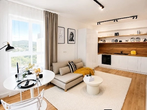 Închiriez apartament cu 2 camere