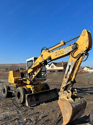 Vand excavator pe roti, Liebherr A 308 - imagine 2