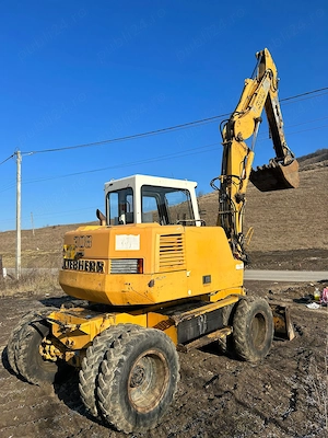 Vand excavator pe roti, Liebherr A 308 - imagine 4