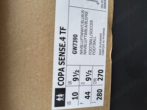 Ghete fotbal Adidas COPA SENSE.4 TF marimea 43 44 - imagine 3
