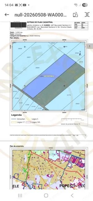 Teren intravilan Berceni, Dealul Crisului  - imagine 2