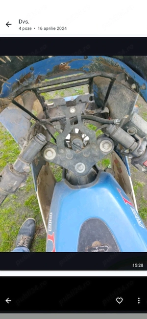Motocicleta de colecție. Suzuki Rg 125 2t - imagine 3