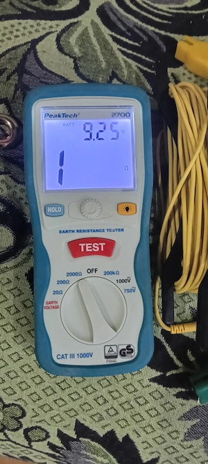 PeakTech 2700 aparat pt măsurat impamantare