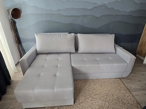 Canapea modulară, extensibilă, cu spațiu de depozitare