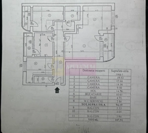 Apartament 4 camere pe bd Unirii-Casa Poporului-Fantani - imagine 5