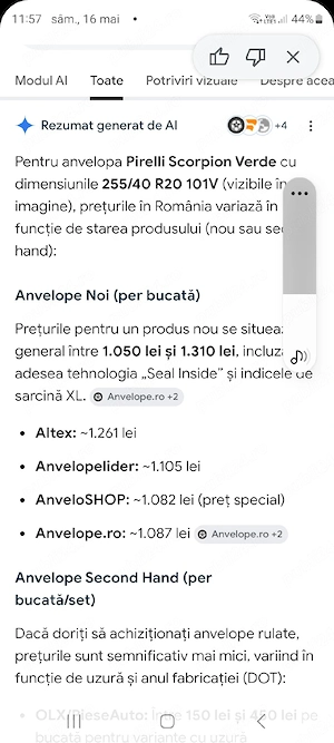 vând 4 anvelope r20 - imagine 4