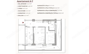 Apartament 2 camere, 82.62 mp, ansamblu 0% Comision Achiziție, Calea Severinului - imagine 2