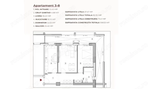 Apartament 2 camere, 82.92 mp, ansamblu 0% Comision Achiziție, Calea Severinului - imagine 2