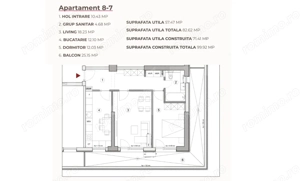 Apartament 2 camere, 82.62 mp, ansamblu 0% Comision Achiziție, Calea Severinului - imagine 2