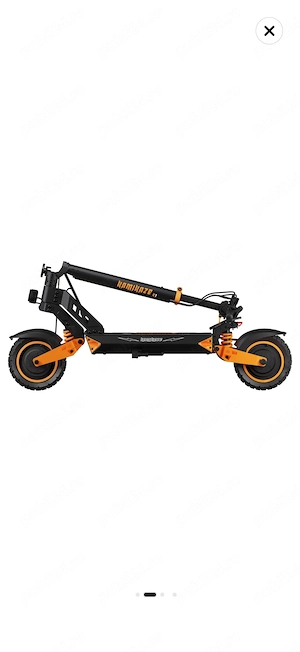 Trotineta Electrica Kamikaze K1 MAX, 2x1000W, 80km autonomie, 52V 20Ah, 55 km h   performanta de top