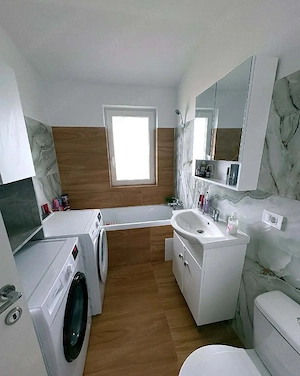 Apartament cu 3 camere mobilat si utilat la cateva minute de parcuri scoala Giroc - imagine 7