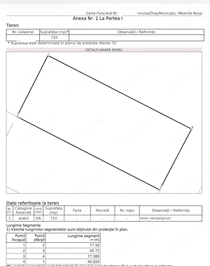 AV689 Teren intravilan, Calea Urseni-Rudicica, 710mp (locuinte colective) - imagine 2