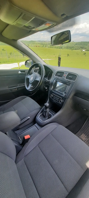 Vand Golf 6 2010 2.0D kilometri reali 3700  ușor negociabil - imagine 8