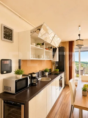 Penthouse exclusivist cu terasă panoramică de 34 mp în Buna Ziua, 108 mp utili 