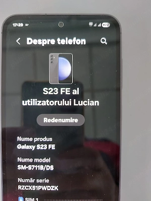 vând samsung s23fe  