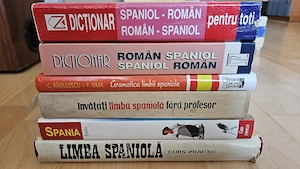 Pachet Complet 6 Cărți Limba Spaniolă: Dicționare, Gramatică, Cursuri și Ghid Spania