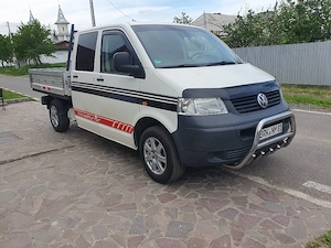 De vanzare VW T5 Doka 6locuri 1.9TDI 2008 Euro4 Impecabila Recent adus Germania  - imagine 2