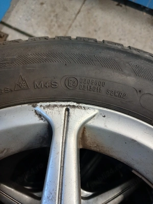 4 Jante aliaj 4X100. R14 cu anvelope BFGoodrich 185/60/R14 - imagine 5