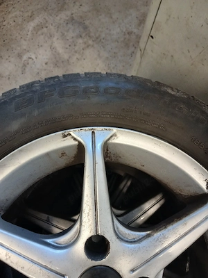 4 Jante aliaj 4X100. R14 cu anvelope BFGoodrich 185/60/R14 - imagine 4
