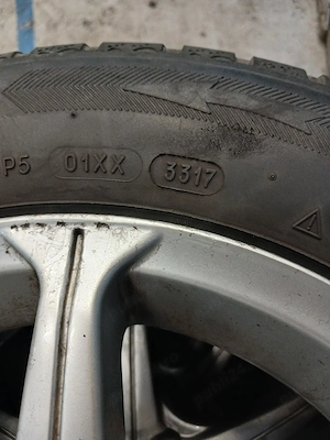 4 Jante aliaj 4X100. R14 cu anvelope BFGoodrich 185/60/R14 - imagine 6