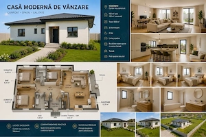 Casă nouă 2025 Săbăreni | 4 camere | 102 mp utili | Teren 500 mp | Materiale premium - imagine 5