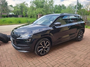 Skoda Karoq Sportline 2021 | 2.0 TDI DSG 4x4 | 2 Seturi Roți | Înmatriculată RO | Raport CarVertical - imagine 2