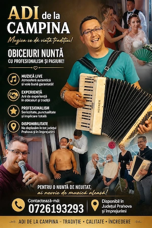 Acordeonist obiceiuri nunta 