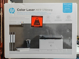 Imprimanta HP Color Laser MFP 178nwg - NOUA - Sigilata