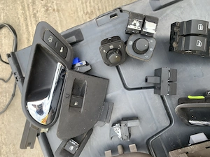 Maner usa si buton oglinzi vw golf 5 passat b6 touran t1 skoda 2 - imagine 5