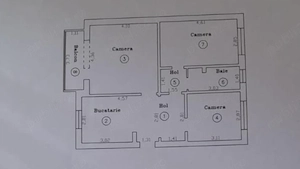 Ofer spre închiriere Ap3 camere decomandat  Sagului!! - imagine 8