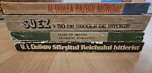 Lot 6 Cărți Istorie Militară, Al Doilea Război Mondial și Diplomație