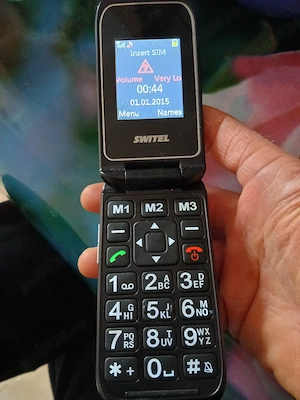 telefon cu clapeta  cu numere mari  - imagine 5