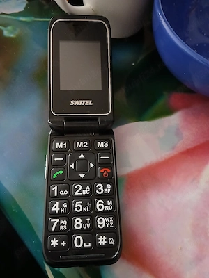 telefon cu clapeta  cu numere mari  - imagine 2