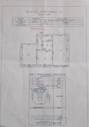 Apartament 2 camere decomandat,67mp utili  Lipovei Aproape de Iulius Mall - imagine 10