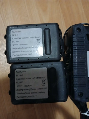 incar ator si 2 acumulatori  noi