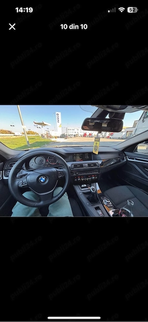 vand bmw f 11 masina personala  - imagine 5