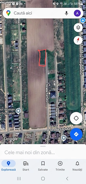 Teren de vânzare in Domnești pe strada fortului  utilitățile la poarta. Perfect  pt a construi o cas - imagine 2