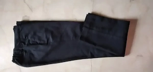 Pantaloni de stofa H&M pentru baieti marinea 134