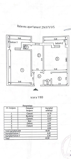 ETAJ 1 Persoană fizică - Apartament Podu Ros Nicolina