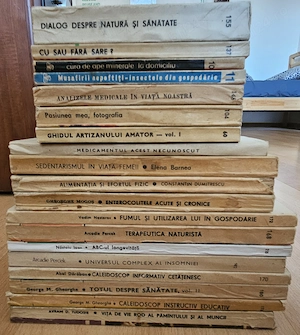 Lot 19 Cărți: Sănătate, Terapeutică Naturistă, Dieta și Ghiduri Practice