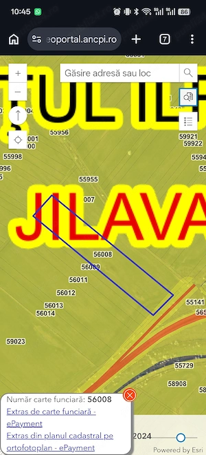 Teren extravilan 15000mp Jilava, viitor intravilan