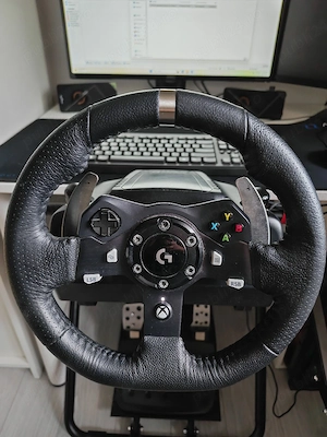 Vand Logitech G920 + stand racing