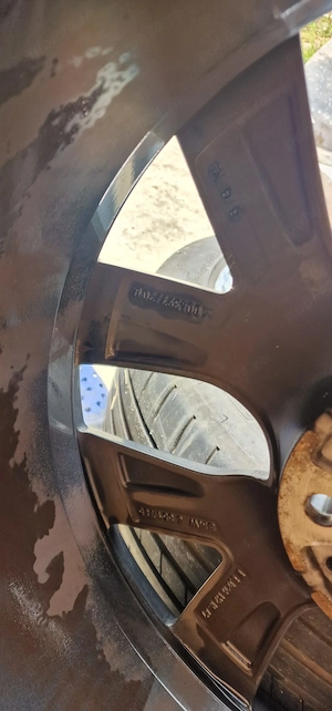 Jante aliaj BMW originale E8JX19 H2 ET47 cu anvelope vara Dunlop 225/45 R19 BMW X1 F48 / X2 F39 - imagine 5