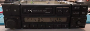 Potentiometru volum radio Becker Mercedes Exquisit, Special, Classic