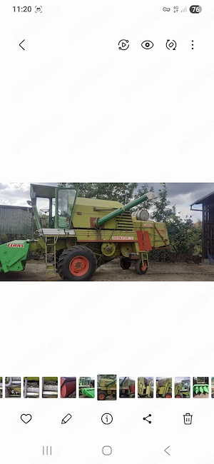 Combina claas mercator  - imagine 3