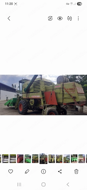 Combina claas mercator  - imagine 5